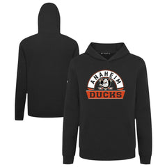 Anaheim Ducks Levelwear Youth Podium Banner Arch Pullover Hoodie - NHL Hoodies