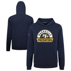 Nashville Predators Levelwear Youth Podium Banner Arch Pullover Hoodie - NHL Hoodies