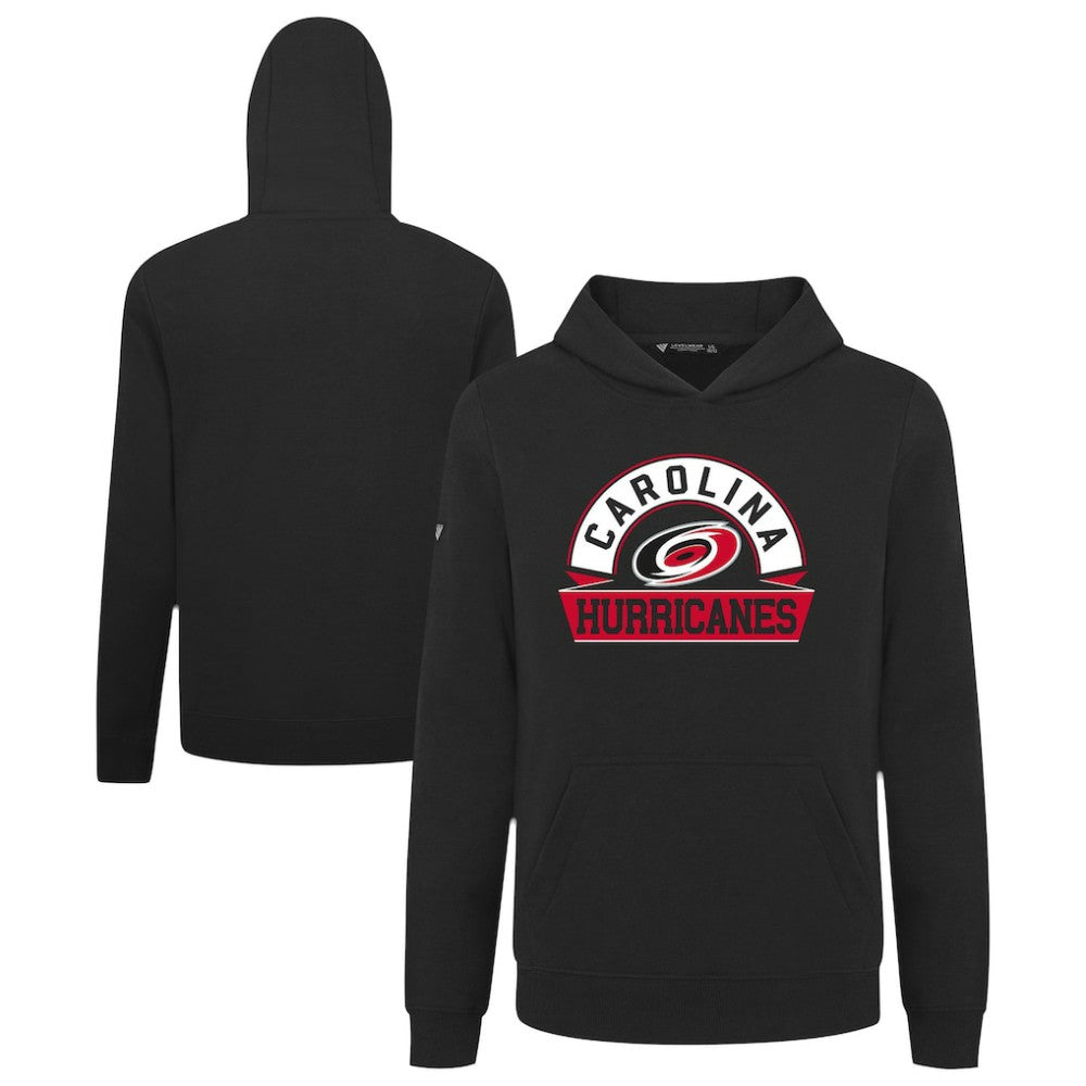 Carolina Hurricanes Levelwear Youth Podium Banner Arch Pullover Hoodie - NHL Hoodies