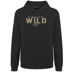 Minnesota Wild Levelwear Youth Podium Carve Pullover Hoodie - NHL Hoodies