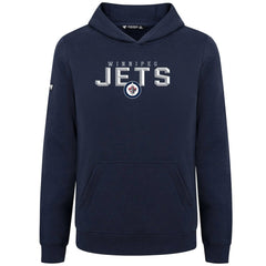 Winnipeg Jets Levelwear Youth Podium Carve Pullover Hoodie - NHL Hoodies