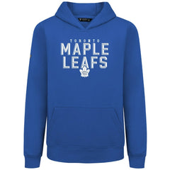 Toronto Maple Leafs Levelwear Youth Podium Carve Pullover Hoodie - NHL Hoodies