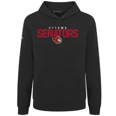 Ottawa Senators Levelwear Youth Podium Carve Pullover Hoodie - NHL Hoodies