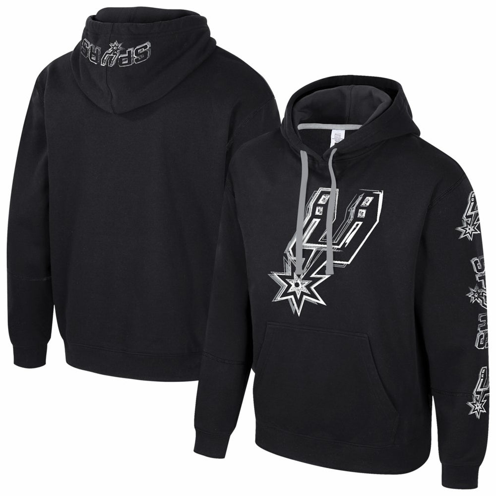 Black San Antonio Spurs Stadium Essentials Unisex Elementized Pullover Hoodie | NBA