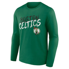 Kelly Green Boston Celtics Hustle Custom Long Sleeve T-Shirt | NBA