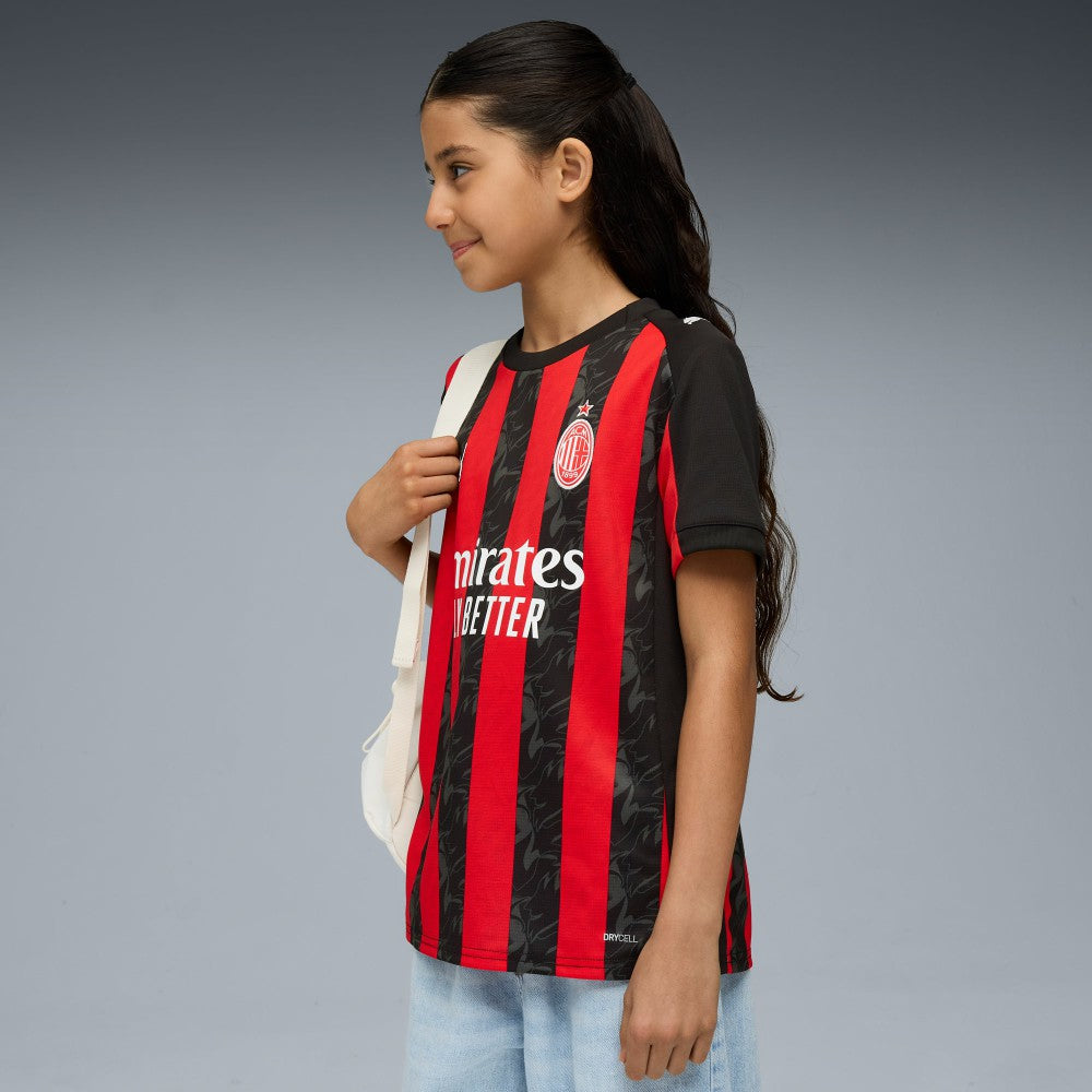 AC Milan Youth 2025/26 Home Replica Jersey
