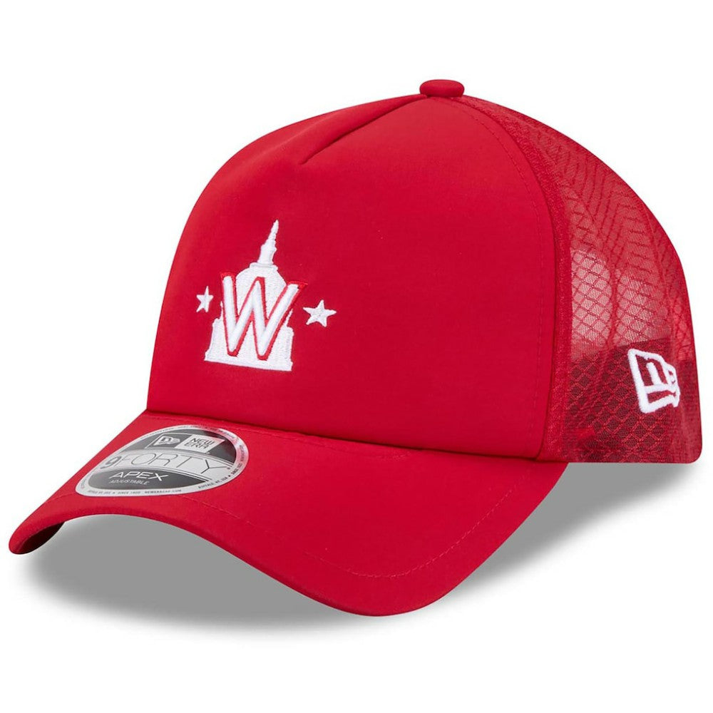 Washington Nationals New Era 2026 Batting Practice Alternate Apex 9FORTY Adjustable Hat - MLB Hats