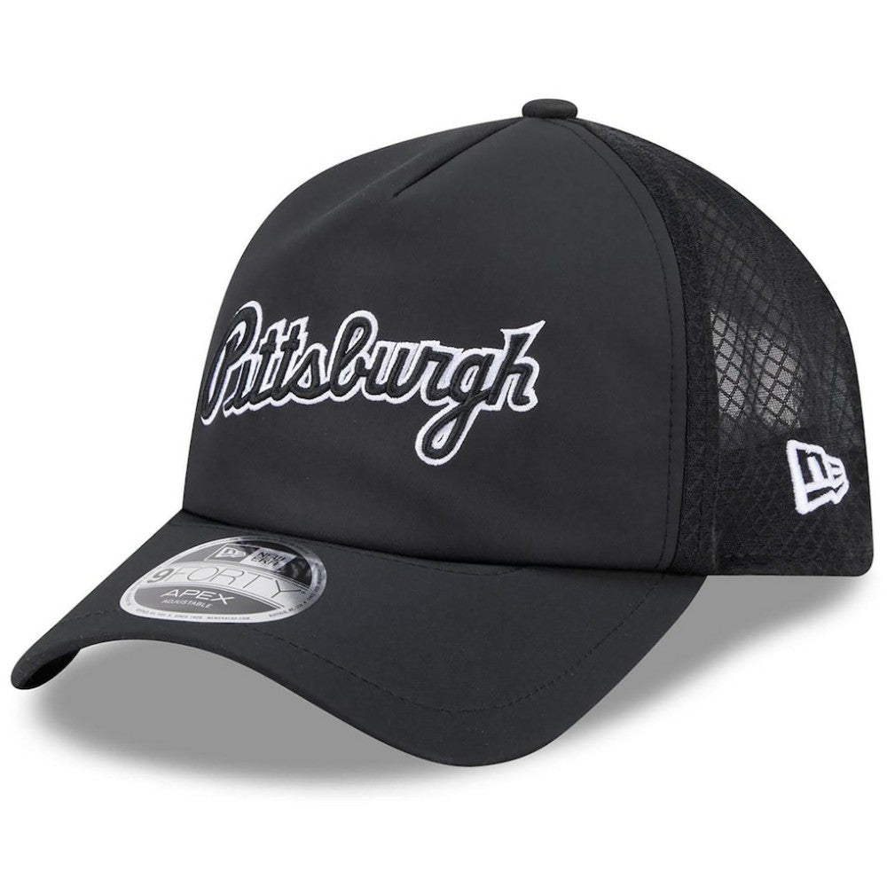 Pittsburgh Pirates New Era 2026 Batting Practice Alternate Apex 9FORTY Adjustable Hat - MLB Hats