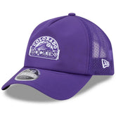 Colorado Rockies New Era 2026 Batting Practice Alternate Apex 9FORTY Adjustable Hat - MLB Hats