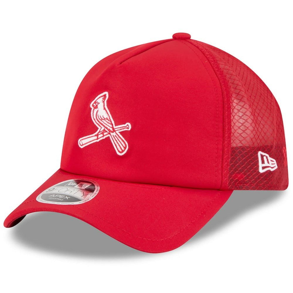 St. Louis Cardinals New Era 2026 Batting Practice Alternate Apex 9FORTY Adjustable Hat - MLB Hats