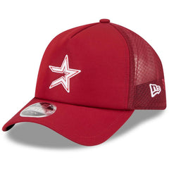 Houston Astros New Era 2026 Batting Practice Alternate Apex 9FORTY Adjustable Hat - MLB Hats