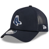 Boston Red Sox New Era 2026 Batting Practice Alternate Apex 9FORTY Adjustable Hat - MLB Hats