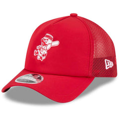 Cincinnati Reds New Era 2026 Batting Practice Alternate Apex 9FORTY Adjustable Hat - MLB Hats