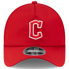 Cleveland Guardians New Era 2026 Batting Practice Apex 9FORTY Adjustable Trucker Hat - MLB Hats