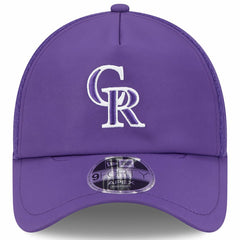 Colorado Rockies New Era 2026 Batting Practice Apex 9FORTY Adjustable Trucker Hat - MLB Hats