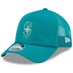 Seattle Mariners New Era 2026 Batting Practice Apex 9FORTY Adjustable Trucker Hat - MLB Hats