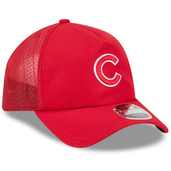 Chicago Cubs New Era 2026 Batting Practice Apex 9FORTY Adjustable Trucker Hat - MLB Hats