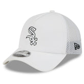 Chicago White Sox New Era 2026 Batting Practice Apex 9FORTY Adjustable Trucker Hat - MLB Hats
