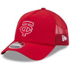 Minnesota Twins New Era 2026 Batting Practice Apex 9FORTY Adjustable Trucker Hat - MLB Hats