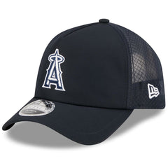 Los Angeles Angels New Era 2026 Batting Practice Apex 9FORTY Adjustable Trucker Hat - MLB Hats