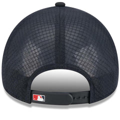 Los Angeles Angels New Era 2026 Batting Practice Apex 9FORTY Adjustable Trucker Hat - MLB Hats