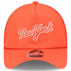 New York Mets New Era 2026 Batting Practice Apex 9FORTY Adjustable Trucker Hat - MLB Hats