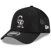Colorado Rockies New Era 2026 Batting Practice Apex 9FORTY Adjustable Trucker Hat - MLB Hats