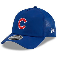 Chicago Cubs New Era 2026 Batting Practice Apex 9FORTY Adjustable Trucker Hat - MLB Hats