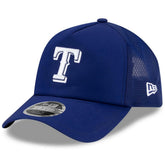Texas Rangers New Era 2026 Batting Practice Apex 9FORTY Adjustable Trucker Hat - MLB Hats