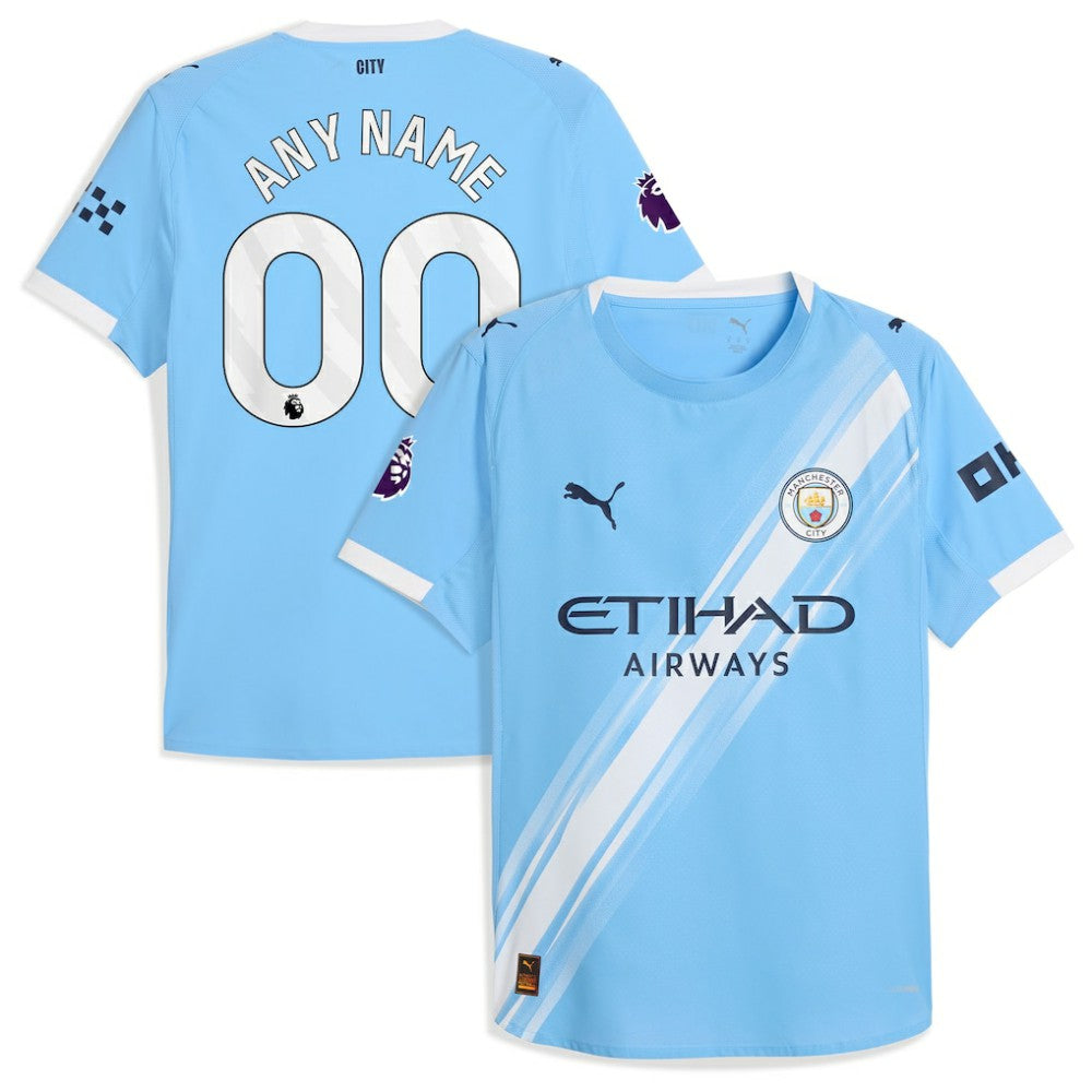 Manchester City 2025/26 Home Custom Jersey