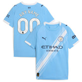 Manchester City Youth 2025/26 Home Replica Custom Jersey