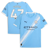 Phil Foden Manchester City 2025/26 Home Replica Player Jersey