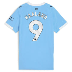 Erling Haaland Manchester City Women's 2025/26 Home Replica Player Jersey