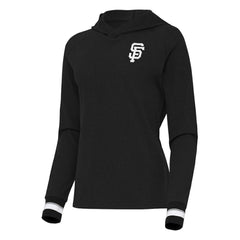 San Francisco Giants Antigua Women's Trek Pullover Hoodie - MLB Hoodies