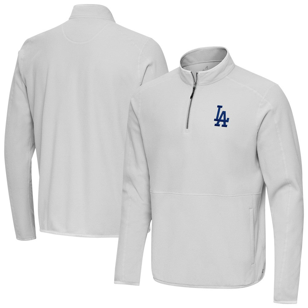 Los Angeles Dodgers Antigua Step Up Quarter-Zip Pullover - MLB Pullover