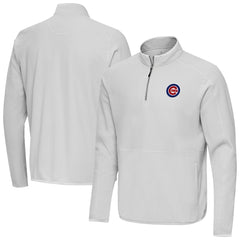 Chicago Cubs Antigua Step Up Quarter-Zip Pullover - MLB Pullover