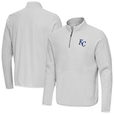Kansas City Royals Antigua Step Up Quarter-Zip Pullover - MLB Pullover