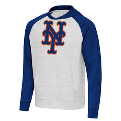 New York Mets Antigua Urgent Pullover Hoodie - MLB Hoodies