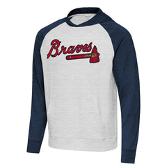 Atlanta Braves Antigua Urgent Pullover Hoodie - MLB Hoodies