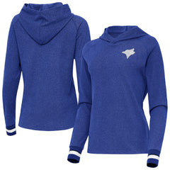 Toronto Blue Jays Antigua Women's Trek Pullover Hoodie - MLB Hoodies