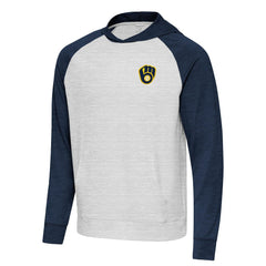 Milwaukee Brewers Antigua Urgent Pullover Hoodie - MLB Hoodies