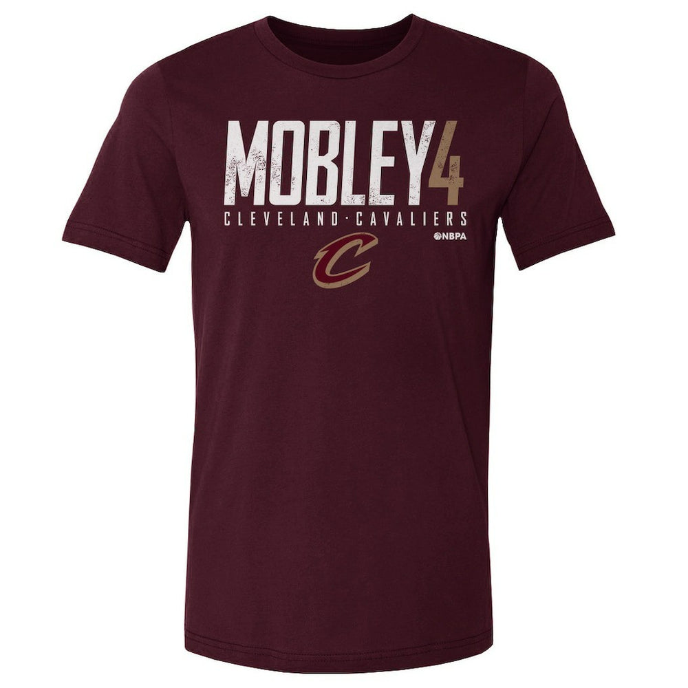 Wine Evan Mobley Cleveland Cavaliers 500 Level Elite Player T-Shirt sale | NBA