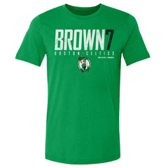 Kelly Green Jaylen Brown Boston Celtics 500 Level Elite Player T-Shirt | NBA
