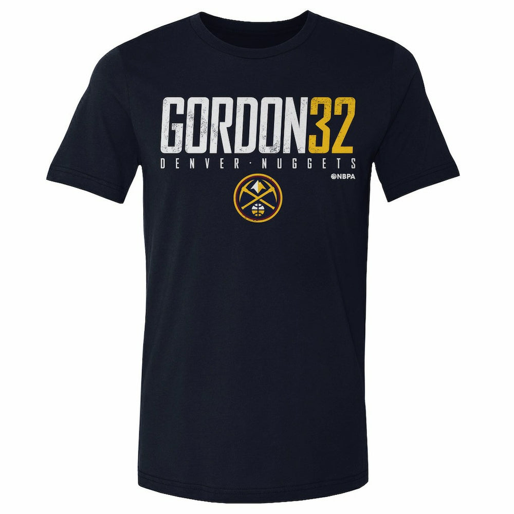 Navy Aaron Gordon Denver Nuggets 500 Level Elite Player T-Shirt sale | NBA