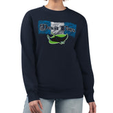 Tampa Bay Rays Starter Women's Team Color Shading Fleece Pullover Sweatshirt - MLB Pullover