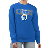 Kansas City Royals Starter Women's Team Color Shading Fleece Pullover Sweatshirt - MLB Pullover