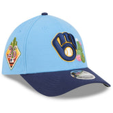 Milwaukee Brewers New Era 2026 Spring Training M-Crown 39THIRTY Flex Hat - MLB Hats