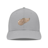 Detroit Red Wings Levelwear Rise Copper Insignia Flex Hat - NHL Hats