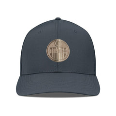 Edmonton Oilers Levelwear Rise Copper Insignia Flex Hat - NHL Hats