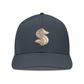 Seattle Kraken Levelwear Rise Copper Insignia Flex Hat - NHL Hats